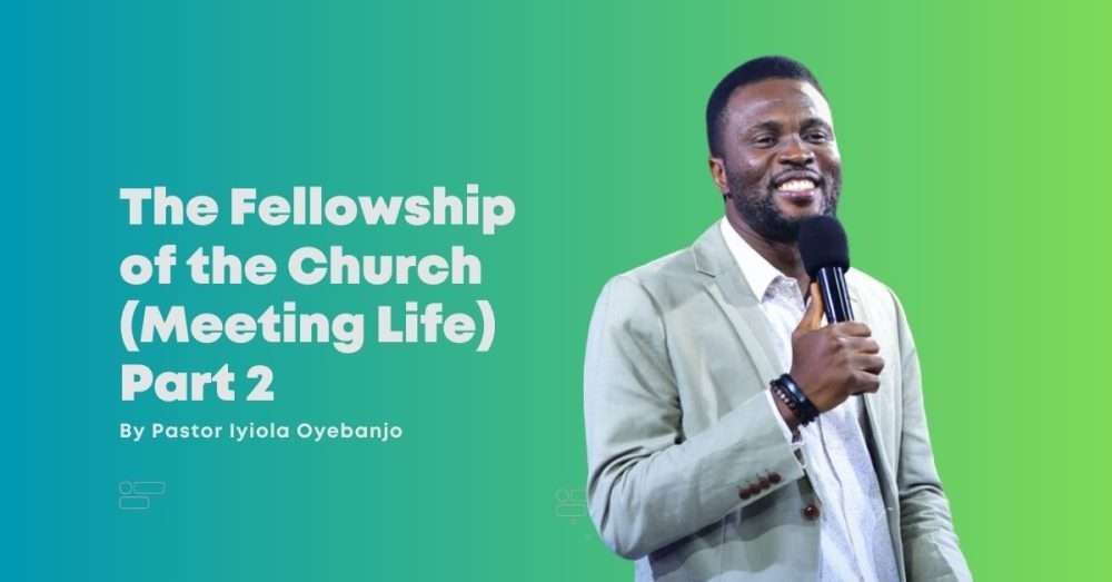 The Fellowship of the Church (Meeting Life) Part 2 Image